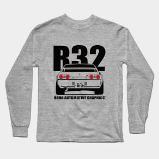 Nissan R32 Skyline GTR Transparent Version Long Sleeve T-Shirt